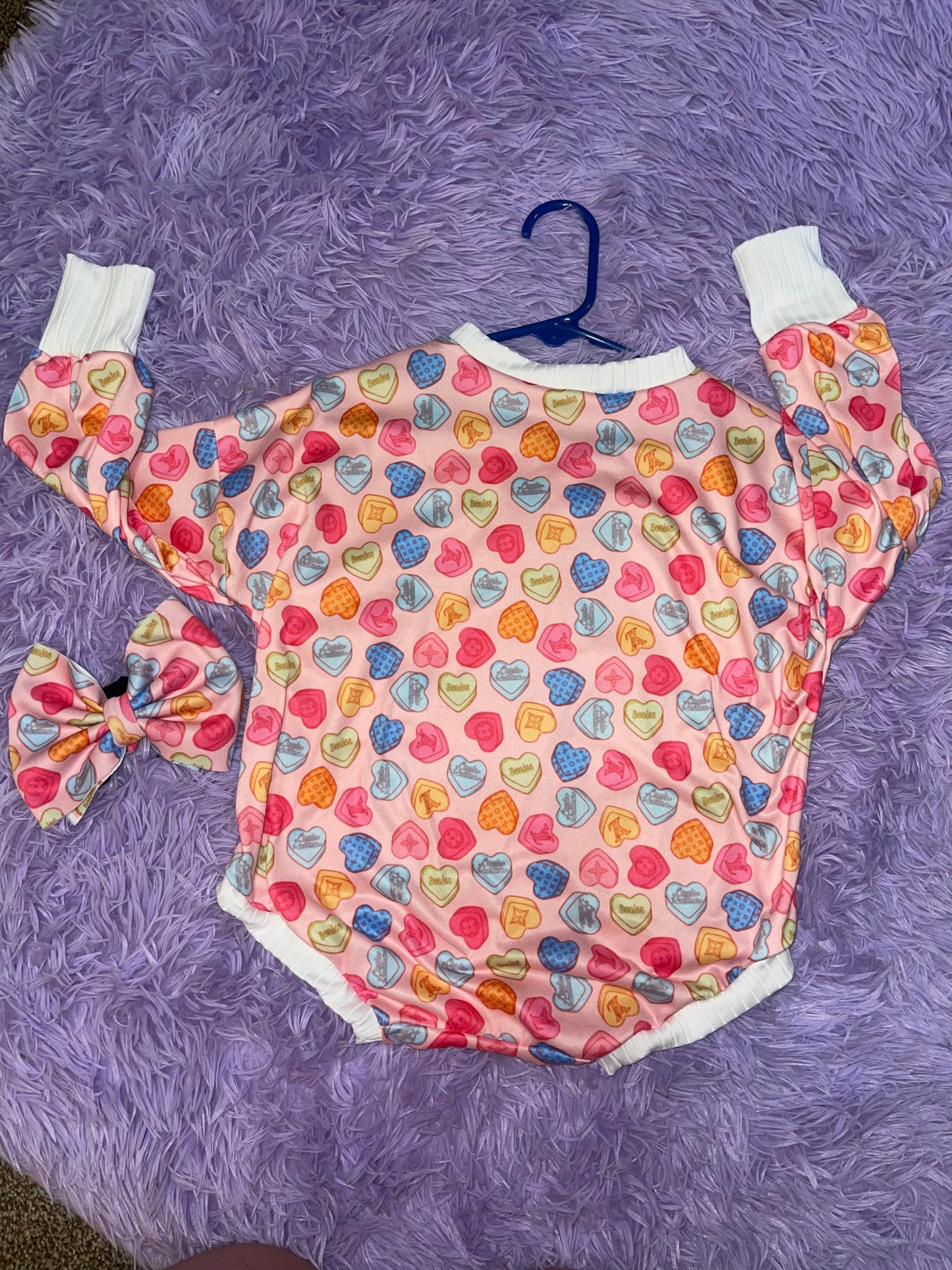 Boujee sweetheart sweater romper matching nylon