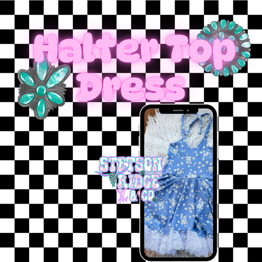 Halter Top Dress
