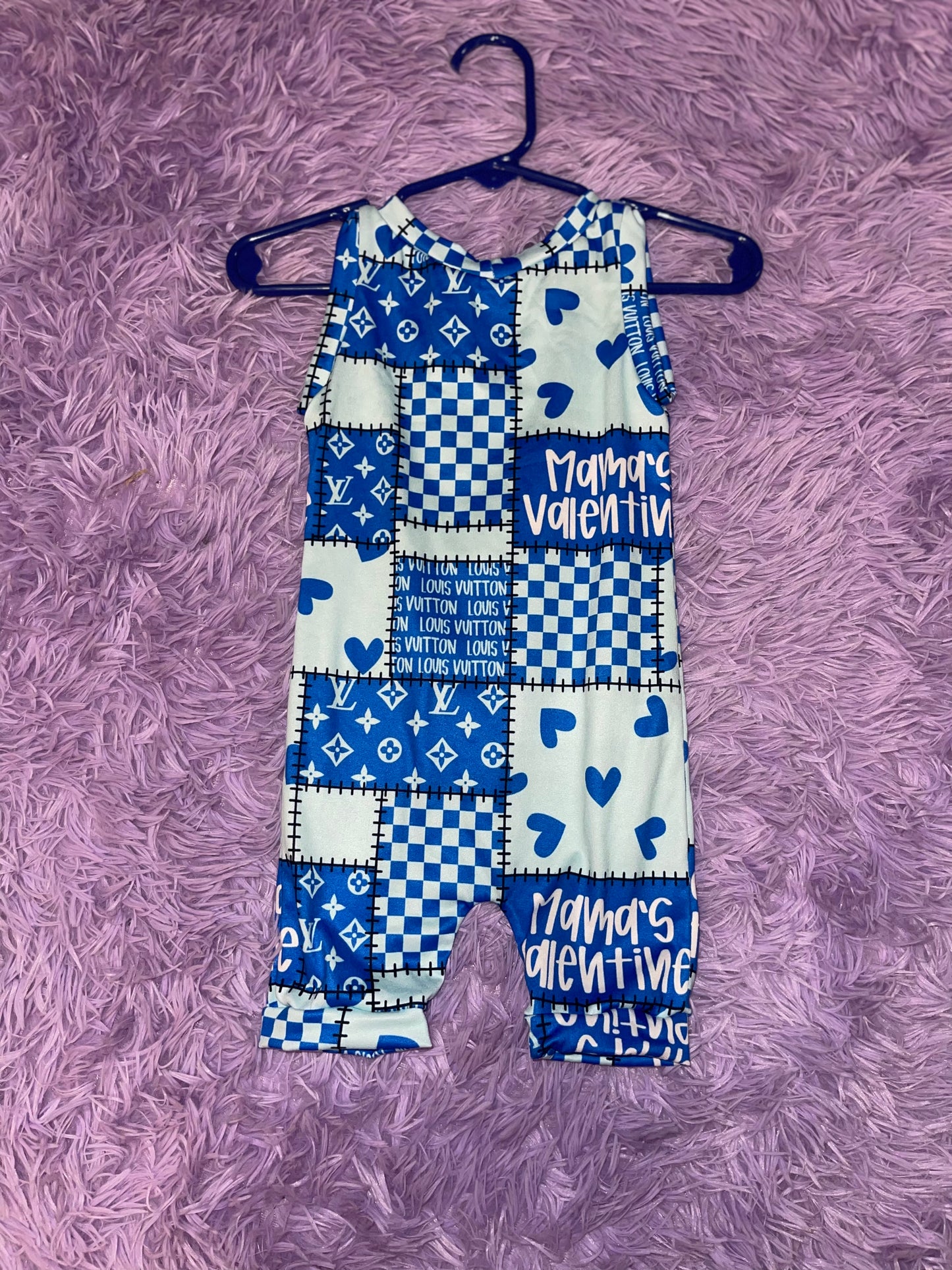 RTS mamas valentine Ollie Romper