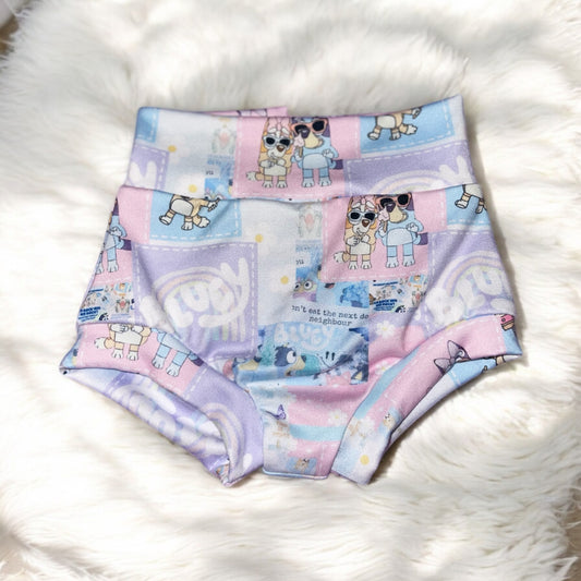 RTS Pastel Bluey Bummies