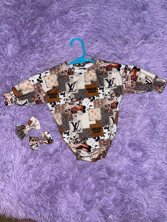 Boujee Babe sweater romper matching clips